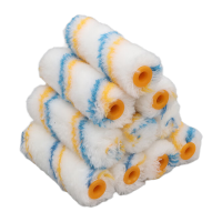 鸣固 小拇指滚筒刷 黄蓝涤纶9寸 1把