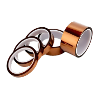 鸣固 耐高温胶带 聚酰亚胺茶色不残胶金手指高温胶带 5mm*33m 1卷KW1D7132