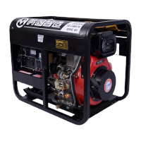 鸣固 10KW柴油发电机220V自动发动机 10KW豪华开架款电启动+烧柴油KW089395