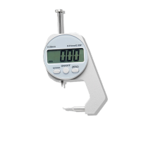 鸣固 数显测厚规0-10mm 0-20mm厚度 高精度0.01mm测量纸张薄膜镜片板材尖头0-10/0.01mm精度