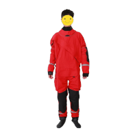 鸣固 干式救援服防水透气消防员保暖服水上救生防护服水域救援装备套装