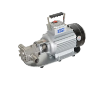 鸣固自吸式齿轮泵耐高温电动抽油泵高粘度慢速不锈钢WCB-75F/4单相