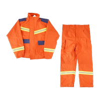 鸣固 消防应急演练灭火救灾抢险救援服20款两件套(冬款加厚)