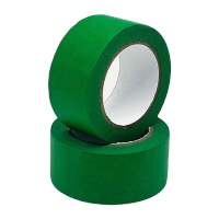 鸣固 彩色美纹纸胶带 美术生贴画手撕纸胶带 分色胶带装饰喷漆遮蔽易撕胶带 绿色20mm*20m