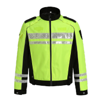 鸣固 反光雨衣 防泼防雨反光衣骑行服 交通路政高速执勤服 春秋款 2XL码 MG-ST-0085-1