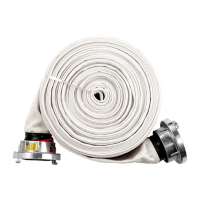 鸣固 消防水带 合成橡胶国标带耐磨 10-65-20型 龙涛接扣