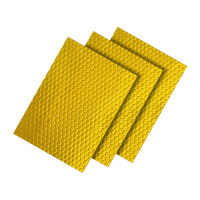 鸣固 隔音板 自粘水管隔音阻尼片隔音 水道下水管道隔音棉 110型 50cm*40cm