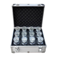 鸣固实验室铝合金油品取样箱广口瓶取样箱上提手500m广口瓶箱6只装(带棕瓶)