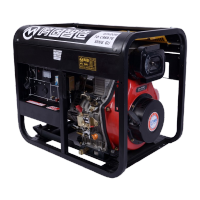 鸣固 8KW柴油发电机220V380V双电压自动发动机 8KW豪华开架款电启动+烧柴油