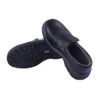 鸣固 安全鞋 防砸防静电鞋 钢包头劳保工作鞋 无尘鞋 黑色 39 MG-TB-0576