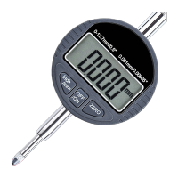 鸣固 高精度电子数字数显百分表0.01mm杠杆指示表 量程0-8mm