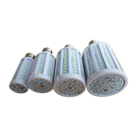 鸣固 变光LED玉米灯泡黄白变色三色变光led灯 E27螺口12w