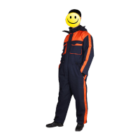 鸣固 冷库耐低温服 带帽冷库防寒保暖工作棉袄 连体款4XL MG-SB-1175