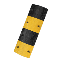 鸣固 减速带铸钢 铸铁乡村公路道路坡道加高斜坡缓冲带 100*35*5cm弧形