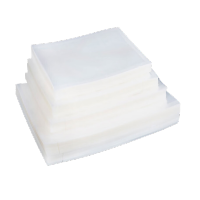 鸣固 透明真空袋 食品袋抽气压缩包装袋 保鲜熟食杨梅密封袋 9*13cm 500只