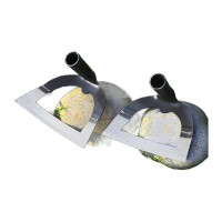 鸣固 空心锄头农用锄草开荒除草工具锰钢种菜松土 加厚锋利锄头 中号+1.2m木杆