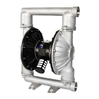 鸣固 气动隔膜泵 不锈钢铝合金PP真空泵 油漆泵耐腐蚀工程气动水泵压滤机隔膜泵 QBY-40-F46