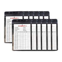 鸣固 消防标识 消火栓每月检查养护双面记录登记卡 灭火器16张13*8cm(有卡套)