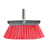 鸣固 清洁工具扫把日用塑料扫把头多功能户外硬丝扫帚头不含杆 加大仿木头扫ZJ3310