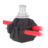 鸣固 电缆绝缘穿刺线夹 免破线电线接线器快接头分流器并T型端子 主线95-240平方 分线95-240平方