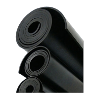 鸣固 绝缘垫 6kv高压橡胶板 配电室绝缘胶垫桌垫 黑色工业耐油地胶皮(1米*10米*3mm)