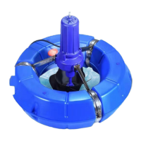 鸣固 水泵 鱼塘增氧机 涌浪式曝气增氧泵 水产养殖机大型池塘制氧泵鱼池增氧机 1.5KW380V-30米线不锈钢叶轮