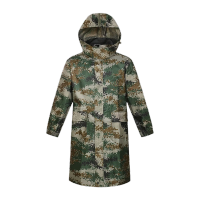 鸣固 连体雨衣 数码风衣式防暴雨成人户外连体劳保执勤制服 连体雨衣 L