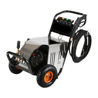 鸣固 ZJ3678商用超高压洗车机,清洗机,洗车店用高压清洗机 220V100KG两轮普通泵头