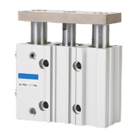 鸣固 小型气缸/标准型 MGPM40-100Z