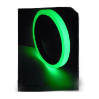 鸣固 夜光胶带 自发光指示标识舞台通道地面台阶夜光胶带 10mm*10M