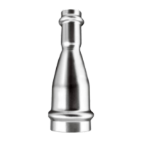 鸣固  不锈钢管件 给水管供水接头304不锈钢管件 异径直通 DN100*60