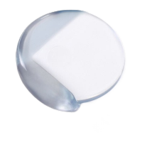 鸣固 透明防撞护角 安全防护桌角套 玻璃茶几保护角 球型10个装