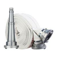 鸣固 消防水带消防验收 农业高压加厚耐磨水带8-65-25消防水带+接扣+水枪头