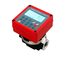 鸣固 OGM齿轮流量计汽气油机油柴油12V24V220V电子定量油表 220V铸铝