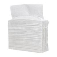 鸣固 擦手纸一次性酒店卫生间厨房纸巾厕所干手纸 中等尺寸200抽/包 20包/箱