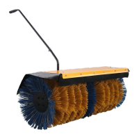 鸣固 ZJ6890多功能扫雪机清雪机小型抛雪机燃油式物业环卫清雪设备全齿轮扫雪车 全齿轮1.1米宽扫雪头