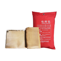 鸣固 工业防火毯 电焊毯 1mm厚1*1米
