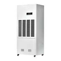 鸣固ZJ3152 除湿机/抽湿机 商用地下室吸湿器 HR-1806D 180L/天