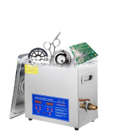 鸣固  不锈钢小型工业超声波清洗机 电路板实验室除油超声波清洗机600w30L