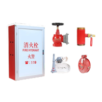鸣固 消火栓箱套装 消防栓箱水带箱卷盘消防柜消防箱套装消防器材 套餐8(95箱1.0厚+栓+球阀+卷盘+水带)