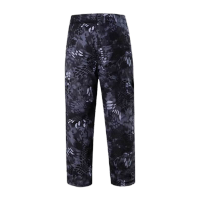 鸣固 劳保棉裤 加厚防风保暖保安户外冷库工作劳保裤子 黑蟒 180 MG-ST-2965