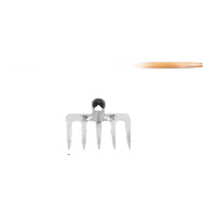 鸣固 耙子 5齿耙 带木把 KW2539