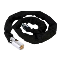 鸣固 链条锁特质加粗款-105cm[3把钥匙]