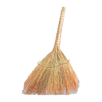 鸣固ZJ6765 高粱小扫把[升级款脱壳高粱小扫把10把装]植物手工编织扫帚 物业学校工厂单位环卫扫帚