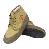 鸣固 防寒鞋 电工绝缘高帮帆布透气棉鞋 5kv [38码] MG-ZB-1358-2