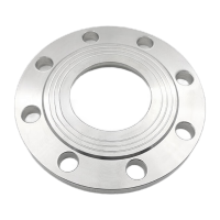 鸣固 304不锈钢对夹式蝶阀专用法兰片 蝶式法兰 蝶阀专用法兰 PN16 DN100