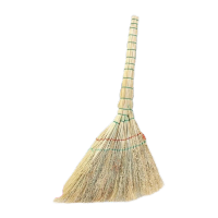鸣固ZJ6764 高粱小扫把[普通脱壳高粱小扫把10把装]植物手工编织扫帚物业学校工厂单位环卫扫帚 KW336711