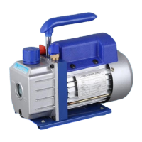 鸣固 真空泵 旋片式气泵单双级小型真空泵实验室冷柜空调制冷贴合机用真空泵 2RS-2双级泵 TS032733025