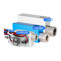 鸣固 CV真空发生器 气动负压开关 机械手配件 过滤器阀大吸力    J-CV-20HS