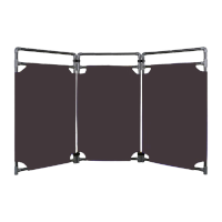 鸣固 灰色布艺围栏 正在维修1.4*1.2m 底座2kg-2.5kg定制